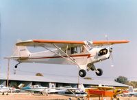 N38322 - My friend the late John Van Dyke on a check ride at the former Mangham Airport, North Richland Hills, TX - by Zane Adams