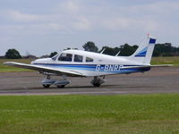 G-BNRP @ EGTC - Taxing out to R/W 21 - by Chris Hall