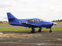 G-ERIC @ EGTC - tied down for the night - by Chris Hall