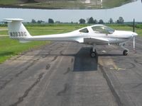 N203DC @ 5G7 - On the ramp at Bluffton, OH - by Bob Simmermon