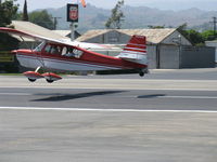 N50380 @ SZP - 1979 Bellanca 7ECA CITABRIA, Lycoming O-235 115 Hp, takeoff Rwy 22 - by Doug Robertson
