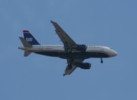 N724UW @ MCO - US Airways A319 arriving from PIT - by Florida Metal