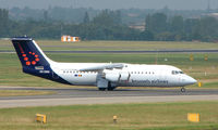 OO-DWK @ EGBB - Brussels Airlines Avro RJ-85 at Birmingham UK - by Terry Fletcher