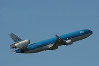 PH-KCD @ CYVR - KLM taking off for its long flight back to Amsterdam - by Michel Teiten ( www.mablehome.com )