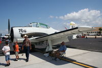 N4698S @ MCF - T-28B - by Florida Metal