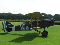 G-BUOD @ EGBK - SE5A replica at Sywell - by Simon Palmer