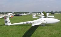 G-CFYU - Glaser-Dirks DG-100 at Bicester - by Simon Palmer