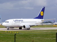 D-ABID @ EGCC - Lufthansa - by Chris Hall