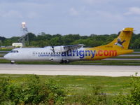 G-BXTN @ EGCC - Aurigny Air Services - by chrishall
