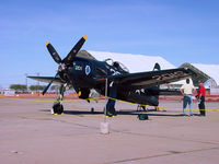 N7825C @ KNJK - US Navy F8F Bearcat - by Iflysky5