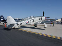 N51SF @ NTD - Hawker Sea Fury, thanks to Glenn Chatfield for the N number! - by Iflysky5