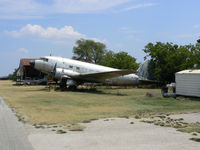 N583V @ 9F9 - This aircraft has sat here for at least 20 years. For years it was ran every Sunday but never moved.