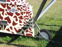 N50V @ OSH - Tailwheel detail.  Airventure 2008 - by Bob Simmermon