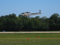 N7803B @ OSH - Landing on 36 at Airventure 2008. - by Bob Simmermon