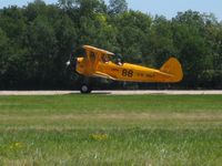N65693 @ OSH - Maybe N53414?  Landing RWY 36 at Airventure 2008 - Oshkosh, WI - by Bob Simmermon