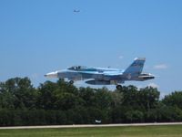 164691 @ OSH - F/A-18 Hornet from VFC-12 at Airventure 2008 - Oshkosh, WI - by Bob Simmermon