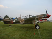 N40PE @ KOSH - Curtiss Wright P-40E