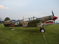 N40PE @ KOSH - Curtiss Wright P-40E - by Mark Pasqualino