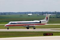 N942LL @ CID - Taxiing on Alpha to the ramp.  Looking through my dirty window. - by Glenn E. Chatfield