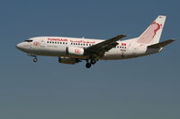 TS-IOI @ EBBR - arrival of flight TU4890 to rwy 25L - by Daniel Vanderauwera