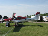 N220SU @ OSH - 2008 Cirrus Design Corp. SR22 G3 Turbo, Continental IO-550-N 310 Hp, Tornado Alley turbo-normalizing system - by Doug Robertson