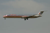 N454AA @ DFW - American Airlines landing 18R at DFW - by Zane Adams
