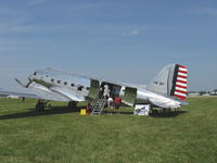 N47HL @ OSH - 1943 Douglas DC-3, two P&W R-1830s - by Doug Robertson