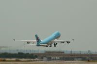HL7403 @ DFW - Korean Air Cargo departing DFW - by Zane Adams