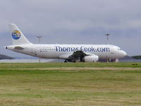 G-TCAC @ EGNX - Thomas Cook - by chris hall