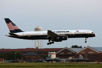 N750NA @ LFI - North American Airlines N750NA (FLT NAO103) from MacDill AFB (KMCF) landing on RWY 26 in the last minutes of daylight. - by Dean Heald