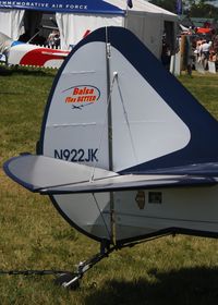 N922JK @ OSH - EAA AirVenture 2008, FLYBABY 1A, Balsa flies better, yeah because a Flybaby is nearly a all wood airplane - by Timothy Aanerud