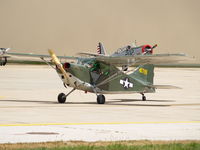 N22422 @ KOFF - L-5B AT OFFUTT AIRSHOW 2008 - by Gary Schenaman