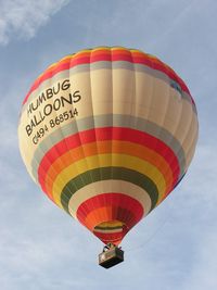 G-BZPR - Colourful balloon at Northampton - by Simon Palmer