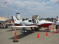 N40BZ @ STS - 2008 Cessna 400 Displayed at the 2008 Wings Over Wine Country Air Show - by Jack Snell