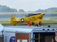 N92778 @ LHQ - Preparing for a demonstration flight at Wings of Victory airshow - Lancaster, Ohio - by Bob Simmermon