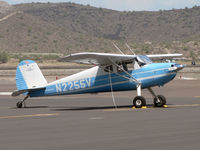 N2255V @ DVT - Parked near the restaurant at DVT - by John Meneely