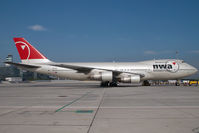 N624US @ LOWW - Northwest Airlines Boeing 747-200 - by Yakfreak - VAP