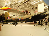 TA639 @ EGWC - de Havilland Mosquito, RAF Museum - by chris hall