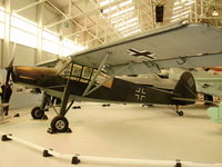 VP546 @ EGWC - Fieseler Fi.156 C-7 Storch, RAF Museum - by chris hall