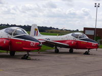 XW420 @ EGWC - Hunting Jet Provost T5A, 1 SoTT alongside XW330 - by Chris Hall