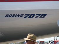 N707JT @ OSH - 1964 Boeing 707B-138B, four P&W JT3D-3&3B turbojets - by Doug Robertson