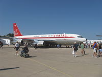 N707JT @ OSH - 1964 Boeing 707B-138B, four P&W JT3D-3&3B turbojets. Actor John Travolta's B707 piloted by Travolta. - by Doug Robertson