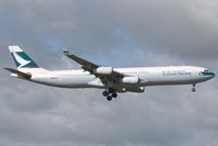 B-HXA @ NZAA - Cathay Pacific A340-300 - by Andy Graf-VAP