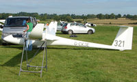 G-CKJE - Competitor in the Midland Regional Gliding Championship at Husband's Bosworth - by Terry Fletcher