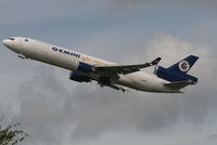 N703GC @ EBBR - taking off from rwy 20 - by Daniel Vanderauwera