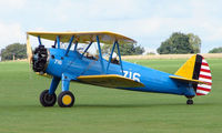 N1731B @ EGBK - 1943 Boeing E75 - Visitor to Sywell on 2008 Ragwing Fly-in day - by Terry Fletcher