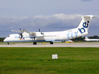 G-JEDL @ EGCC - Flybe - by chris hall