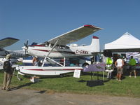 C-GWMA @ OSH - 1980 Cessna A185F SKYWAGON Amphibian, Continental IO-520-D 300 Hp - by Doug Robertson