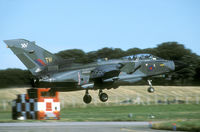 ZA588 @ EGQS - In the nineties the Tornado fleet still had its low level disruptive camouflage. - by Joop de Groot