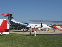 PT-SKP @ OSH - Embraer EMB-135BJ LEGACY 600, two Rolls Royce AE 3007A1E turbofans 8,917 lb st each - by Doug Robertson